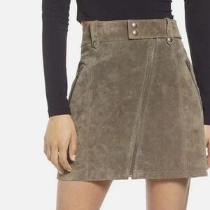 Nordstrom Tan Mini Skirt